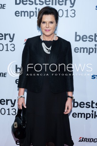  28.01.2014 WARSZAWA <br />BESTSELLERY EMPIKU 2013<br />N/Z ALICJA RESICH-MODLINSKA<br /> 