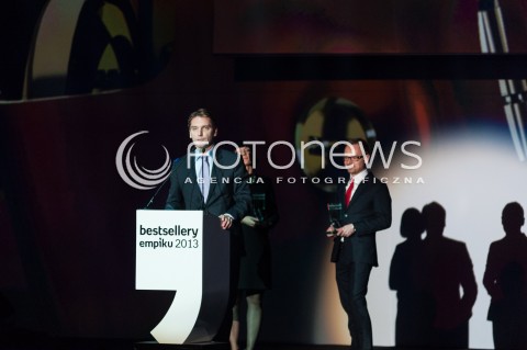 28.01.2014 WARSZAWA <br />BESTSELLERY EMPIKU 2013<br />N/Z TOMASZ LIS<br /> 