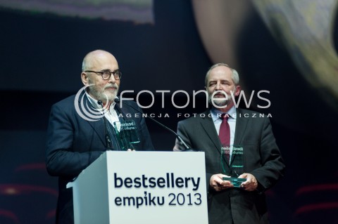  28.01.2014 WARSZAWA <br />BESTSELLERY EMPIKU 2013<br />N/Z MICHAL ROSA<br /> 