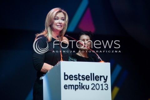  28.01.2014 WARSZAWA <br />BESTSELLERY EMPIKU 2013<br />N/Z MARTYNA WOJCIECHOWSKA<br /> 