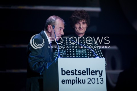  28.01.2014 WARSZAWA <br />BESTSELLERY EMPIKU 2013<br />N/Z KAZIMIERZ PULASKI DAWID PODSIADLO<br /> 