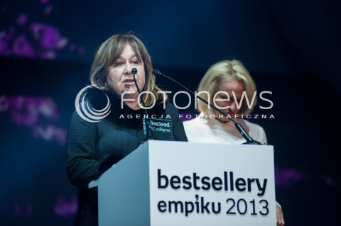  28.01.2014 WARSZAWA <br />BESTSELLERY EMPIKU 2013<br />N/Z KRYSTYNA DEMSKA-OLBRYCHSKA<br /> 