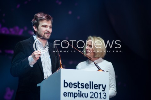  28.01.2014 WARSZAWA <br />BESTSELLERY EMPIKU 2013<br />N/Z ZYGMUNT MILOSZEWSKI<br /> 