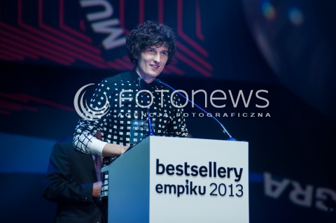  28.01.2014 WARSZAWA <br />BESTSELLERY EMPIKU 2013<br />N/Z DAWID PODSIADLO<br /> 