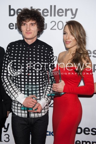  28.01.2014 WARSZAWA <br />BESTSELLERY EMPIKU 2013<br />N/Z DAWID PODSIADLO EWA CHODAKOWSKA<br /> 