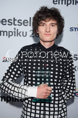 28.01.2014 WARSZAWA <br />BESTSELLERY EMPIKU 2013<br />N/Z DAWID PODSIADLO<br /> 