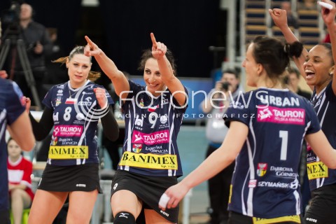  03.02.2014 LODZ SIATKOWKA ORLEN LIGA SEZON 2013/2014 VOLLEYBALL POLISH SEASON BEEF MASTER BUDOWLANI LODZ - TAURON MKS DABROWA GORNICZA N/Z RADOSC  