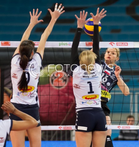  03.02.2014 LODZ SIATKOWKA ORLEN LIGA SEZON 2013/2014 VOLLEYBALL POLISH SEASON BEEF MASTER BUDOWLANI LODZ - TAURON MKS DABROWA GORNICZA N/Z ELZBIETA SKOWRONSKA  