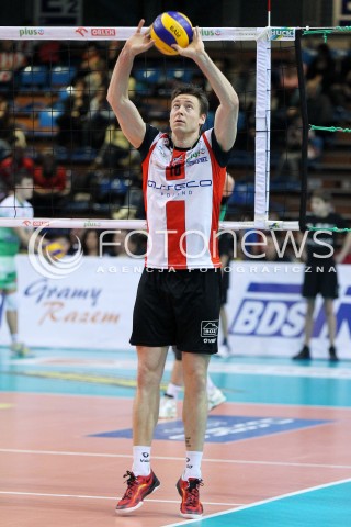  08.02.2014 RZESZOW <br />SIATKOWKA PLUS LIGA 2013/2014 MEN VOLLEYBALL POLAND POLISH PLUSLIGA LEAGUE SEASON 2013/2014 <br />MECZ ASSECO RESOVIA RZESZOW - AZS CZESTOCHOWA<br />N/Z JOCHEN SCHOPS SYLWETKA <br /> 