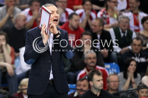  08.02.2014 RZESZOW <br />SIATKOWKA PLUS LIGA 2013/2014 MEN VOLLEYBALL POLAND POLISH PLUSLIGA LEAGUE SEASON 2013/2014 <br />MECZ ASSECO RESOVIA RZESZOW - AZS CZESTOCHOWA<br />N/Z ANDRZEJ KOWAL TRENER ( HEAD COACH ) <br /> 