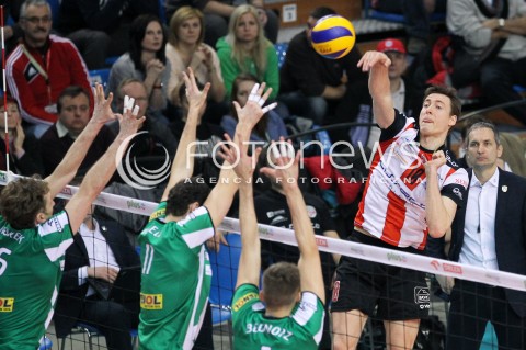  08.02.2014 RZESZOW <br />SIATKOWKA PLUS LIGA 2013/2014 MEN VOLLEYBALL POLAND POLISH PLUSLIGA LEAGUE SEASON 2013/2014 <br />MECZ ASSECO RESOVIA RZESZOW - AZS CZESTOCHOWA<br />N/Z JOCHEN SCHOPS <br /> 