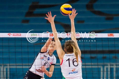  11.02.2014 LODZ SIATKOWKA ENEA CUP PUCHAR POLSKI 2013/2014 VOLLEYBALL POLISH SEASON BEEF MASTER BUDOWLANI LODZ - PGNIG NAFTA PILA N/Z DOROTA SCIURKA   