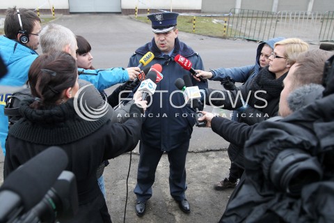  11.02.2014 RZESZOW <br />ZAKLAD KARNY W RZESZOWIE KTORY DZIS MA OPUSCIC MARIUSZ TRYNKIEWICZ<br />N/Z NORBERT GAWEL - RZECZNIK PRASOWY ZAKLADU KRANEGO W RZESZOWIE<br /> 