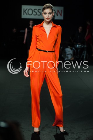  11.02.2014 WARSZAWA <br />
POKAZ IWONY KOSSMANN<br />
N/Z MODELKA  <br />
 