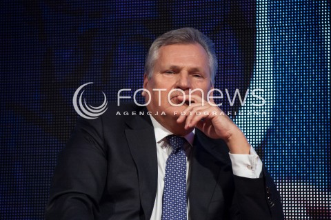  15.02.2014 WARSZAWA DEBATA EUROPA NA PROGU ZMIANY W SIEDZIBIE SLD N/Z BYLY PREZYDENT RP ALEKSANDER KWASNIEWSKI  