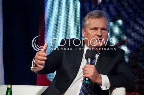  15.02.2014 WARSZAWA DEBATA EUROPA NA PROGU ZMIANY W SIEDZIBIE SLD N/Z BYLY PREZYDENT RP ALEKSANDER KWASNIEWSKI  
