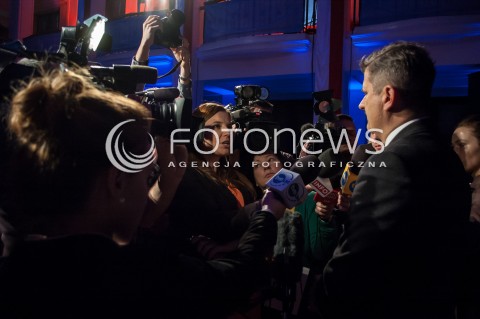  15.02.2014 WARSZAWA DEBATA EUROPA NA PROGU ZMIANY W SIEDZIBIE SLD N/Z POSEL JANUSZ PALIKOT  