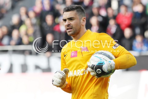  15.02.2014 KRAKOW<br />PILKA NOZNA POLSKA T-MOBILE EKSTRAKLASA SEZON 2013/2014 <br />FOOTBALL POLISH EKSTRAKLASA SEASON 2013/2014<br />CRACOVIA - ZAWISZA BYDGOSZCZ<br />N/Z MATKO PERDIJIC SYLWETKA <br /> 