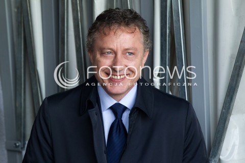  15.02.2014 KRAKOW<br />PILKA NOZNA POLSKA T-MOBILE EKSTRAKLASA SEZON 2013/2014 <br />FOOTBALL POLISH EKSTRAKLASA SEASON 2013/2014<br />CRACOVIA - ZAWISZA BYDGOSZCZ<br />N/Z RYSZARD TARASIEWICZ TRENER ( HEAD COACH ) SYLWETKA <br /> 