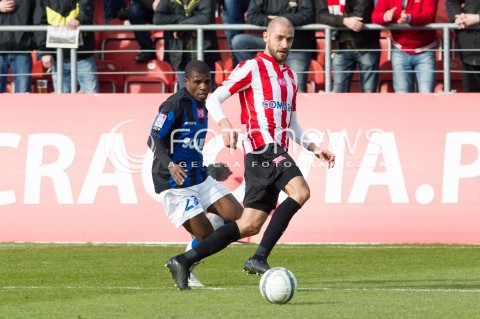  15.02.2014 KRAKOW<br />PILKA NOZNA POLSKA T-MOBILE EKSTRAKLASA SEZON 2013/2014 <br />FOOTBALL POLISH EKSTRAKLASA SEASON 2013/2014<br />CRACOVIA - ZAWISZA BYDGOSZCZ<br />N/Z KRZYSZTOF NYKIEL LUIS CARLOS <br /> 