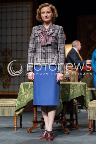  17.02.2014 WARSZAWA <br />SPEKTAKL ICH CZWORO W TEATRZE POLONIA <br />N/Z IZA KUNA<br /> 