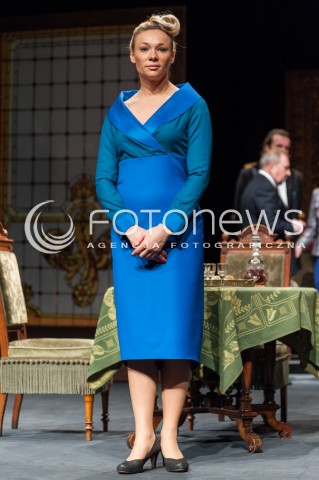  17.02.2014 WARSZAWA <br />SPEKTAKL ICH CZWORO W TEATRZE POLONIA<br />N/Z SONIA BOHOSIEWICZ<br /> 