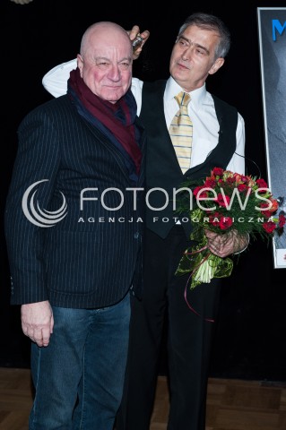  17.02.2014 WARSZAWA <br />MEZCZYZNI MOJEGO KINA OLGIERD LUKASZEWICZ<br />N/Z OLGIERD LUKASZEWICZ JERZY SCHEJBAL<br /> 