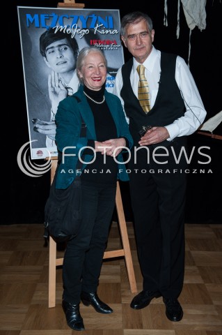  17.02.2014 WARSZAWA <br />MEZCZYZNI MOJEGO KINA OLGIERD LUKASZEWICZ<br />N/Z OLGIERD LUKASZEWICZ<br /> 