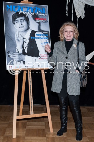  17.02.2014 WARSZAWA <br />MEZCZYZNI MOJEGO KINA OLGIERD LUKASZEWICZ<br />N/Z EWA WISNIEWSKA<br /> 