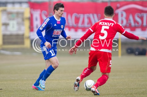  22.02.2014 LODZ PILKA NOZNA POLSKA T-MOBILE EKSTRAKLASA SEZON 2013/2014 FOOTBALL POLISH WIDZEW LODZ - PIAST GLIWICE N/Z MATEJ IZVOLT   