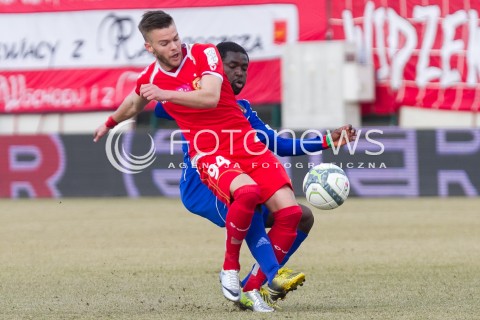  22.02.2014 LODZ PILKA NOZNA POLSKA T-MOBILE EKSTRAKLASA SEZON 2013/2014 FOOTBALL POLISH WIDZEW LODZ - PIAST GLIWICE N/Z VELJKO BATROVIC   