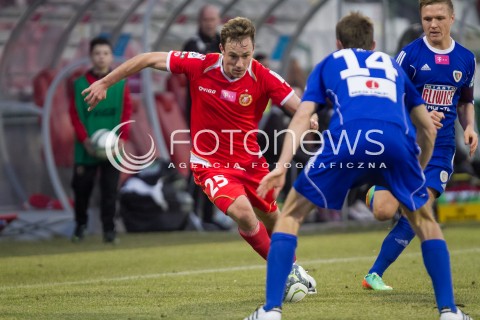  22.02.2014 LODZ PILKA NOZNA POLSKA T-MOBILE EKSTRAKLASA SEZON 2013/2014 FOOTBALL POLISH EKSTRAKLASA SEASON 2013/2014 WIDZEW LODZ - PIAST GLIWICE N/Z ALEKSEJS VISNIAKOVS   