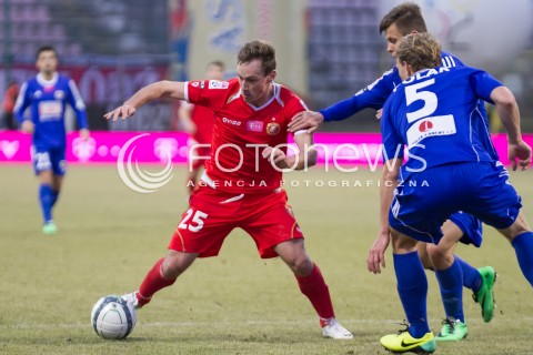  22.02.2014 LODZ PILKA NOZNA POLSKA T-MOBILE EKSTRAKLASA SEZON 2013/2014 FOOTBALL POLISH EKSTRAKLASA SEASON 2013/2014 WIDZEW LODZ - PIAST GLIWICE N/Z ALEKSEJS VISNIAKOVS KORNEL OSYRA   