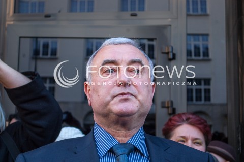  23.02.2014 WARSZAWA WIEC SOLIDARNOSCI Z UKRAINA W WARSZAWIE N/Z AMBASADOR UKRAINY W WARSZAWIE MARKIJAN MALSKYJ  