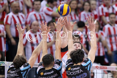  01.03.2014 RZESZOW <br />SIATKOWKA PLUS LIGA 2013/2014 MEN VOLLEYBALL POLAND POLISH PLUSLIGA LEAGUE SEASON 2013/2014 <br />MECZ ASSECO RESOVIA RZESZOW - CZARNI RADOM<br />N/Z DAWID KONARSKI <br /> 