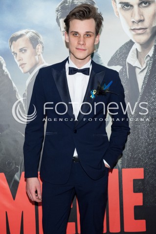  03.03.2014 WARSZAWA <br />
PREMIERA KAMIENIE NA SZANIEC W TEATRZE NARODOWYM<br />
N/Z MARCEL SABAT<br />
 