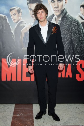  03.03.2014 WARSZAWA <br />
PREMIERA KAMIENIE NA SZANIEC W TEATRZE NARODOWYM<br />
N/Z KAMIL SZEPTYCKI <br />
 