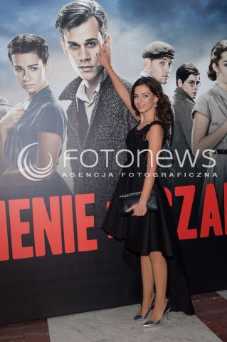  03.03.2014 WARSZAWA <br />
PREMIERA KAMIENIE NA SZANIEC W TEATRZE NARODOWYM<br />
N/Z SANDRA STANISZEWSKA <br />
 