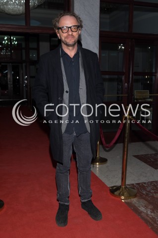  03.03.2014 WARSZAWA <br />
PREMIERA KAMIENIE NA SZANIEC W TEATRZE NARODOWYM<br />
N/Z PIOTR NAJSZTUB<br />
 