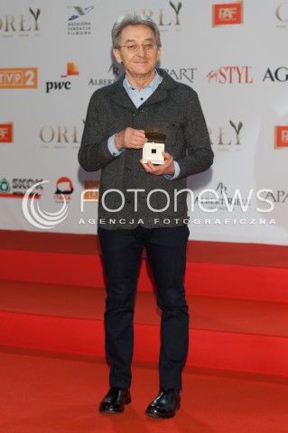  04.03.2014 WARSZAWA <br />SPOTKANIE Z NOMINOWANYMI DO POLSKICH NAGROD FILMOWYCH ORLY 2014 W PALACU PRYMASOWSKIM<br />N/Z ALLAN STARSKI<br /> 