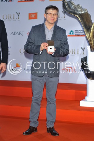  04.03.2014 WARSZAWA <br />SPOTKANIE Z NOMINOWANYMI DO POLSKICH NAGROD FILMOWYCH ORLY 2014 W PALACU PRYMASOWSKIM<br />N/Z JACEK HAMELA<br /> 