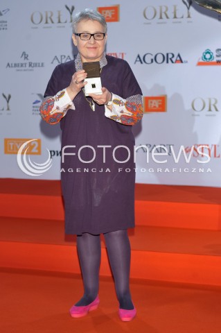 04.03.2014 WARSZAWA <br />SPOTKANIE Z NOMINOWANYMI DO POLSKICH NAGROD FILMOWYCH ORLY 2014 W PALACU PRYMASOWSKIM<br />N/Z ANNA WUNDERLICH<br /> 