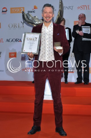  04.03.2014 WARSZAWA <br />SPOTKANIE Z NOMINOWANYMI DO POLSKICH NAGROD FILMOWYCH ORLY 2014 W PALACU PRYMASOWSKIM<br />N/Z BODO KOX<br /> 