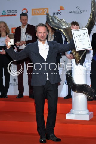  04.03.2014 WARSZAWA <br />SPOTKANIE Z NOMINOWANYMI DO POLSKICH NAGROD FILMOWYCH ORLY 2014 W PALACU PRYMASOWSKIM<br />N/Z MATEUSZ POSPIESZALSKI<br /> 