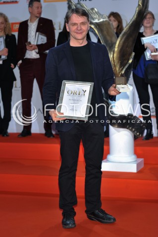  04.03.2014 WARSZAWA <br />SPOTKANIE Z NOMINOWANYMI DO POLSKICH NAGROD FILMOWYCH ORLY 2014 W PALACU PRYMASOWSKIM<br />N/Z MACIEJ PIEPRZYCA<br /> 