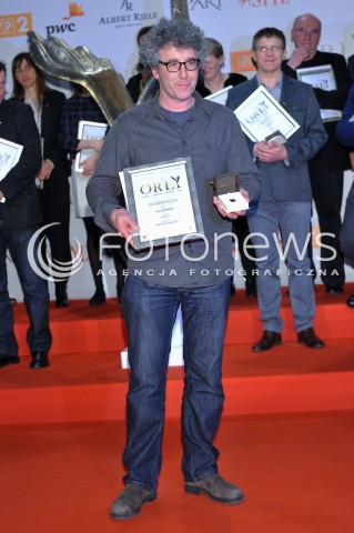  04.03.2014 WARSZAWA <br />SPOTKANIE Z NOMINOWANYMI DO POLSKICH NAGROD FILMOWYCH ORLY 2014 W PALACU PRYMASOWSKIM<br />N/Z PAWEL LOZINSKI<br /> 