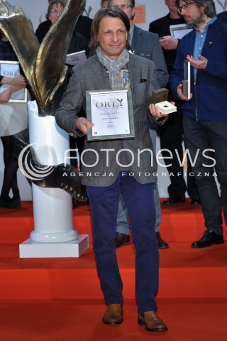  04.03.2014 WARSZAWA <br />SPOTKANIE Z NOMINOWANYMI DO POLSKICH NAGROD FILMOWYCH ORLY 2014 W PALACU PRYMASOWSKIM<br />N/Z <br /> 