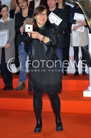  04.03.2014 WARSZAWA <br />SPOTKANIE Z NOMINOWANYMI DO POLSKICH NAGROD FILMOWYCH ORLY 2014 W PALACU PRYMASOWSKIM<br />N/Z <br /> 