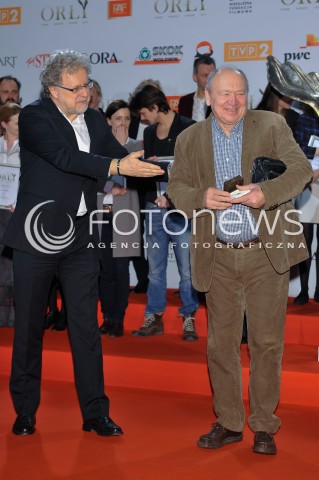  04.03.2014 WARSZAWA <br />SPOTKANIE Z NOMINOWANYMI DO POLSKICH NAGROD FILMOWYCH ORLY 2014 W PALACU PRYMASOWSKIM<br />N/Z DARIUSZ JABLONSKI<br /> 