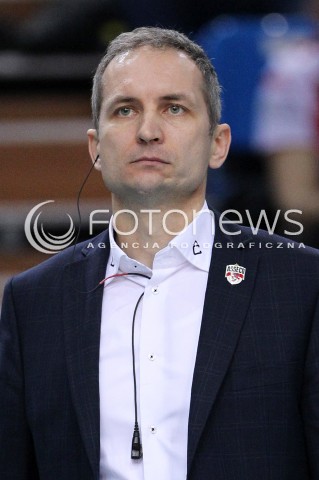  08.03.2014 RZESZOW <br />SIATKOWKA PLUS LIGA 2013/2014 MEN VOLLEYBALL POLAND POLISH PLUSLIGA LEAGUE SEASON 2013/2014 <br />MECZ ASSECO RESOVIA RZESZOW - EFFECTOR KIELCE <br />N/Z ANDRZEJ KOWAL TRENER ( HEAD COACH ) SYLWETKA GLOWKA PORTRET<br /> 